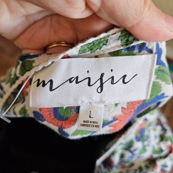 Maisie Elastic Waist Floral Mini Dress - Picture 8 of 8